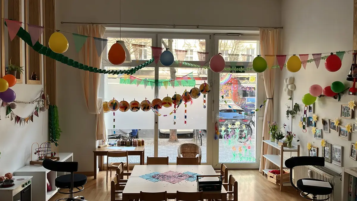 Räume des Kinderladens 1 in der Stargarder Straße